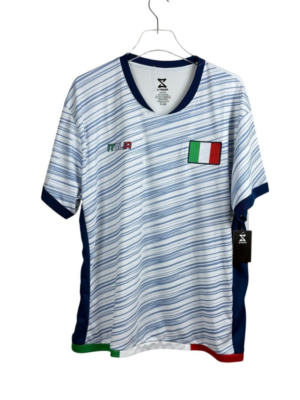 Striker Italia Soccer Jersey Men's Size XL NWT